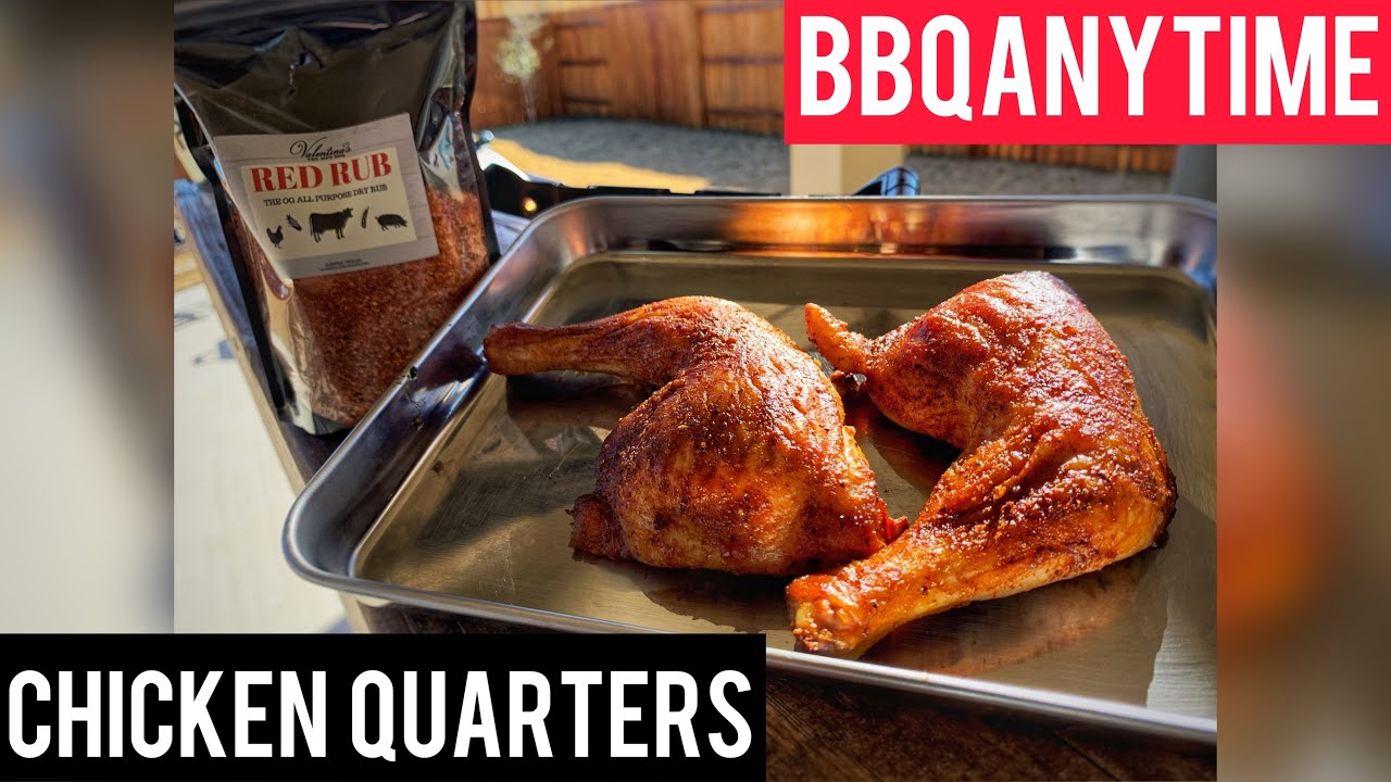 SMOKED CHICKEN QUARTERS | PITBOSS GRILL