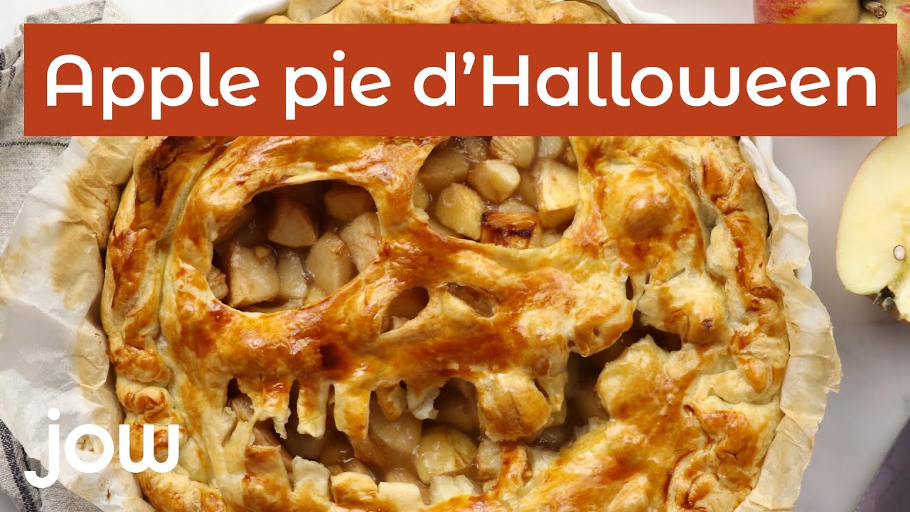 Recette de l'Apple pie d'Halloween