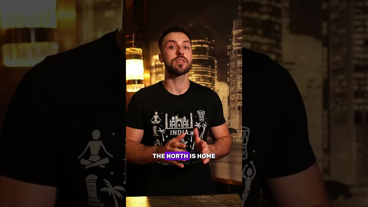 North and South India are like two different worlds Food, language, architecture, clothing and