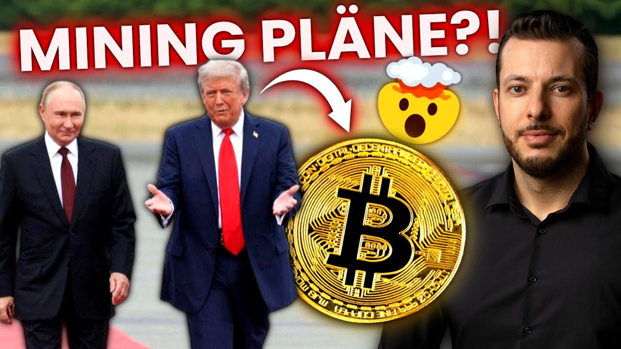 PUTIN enth&uuml;llt TRUMPS BITCOIN-MINING-PL&Auml;NE in der UKRAINE! 🤯