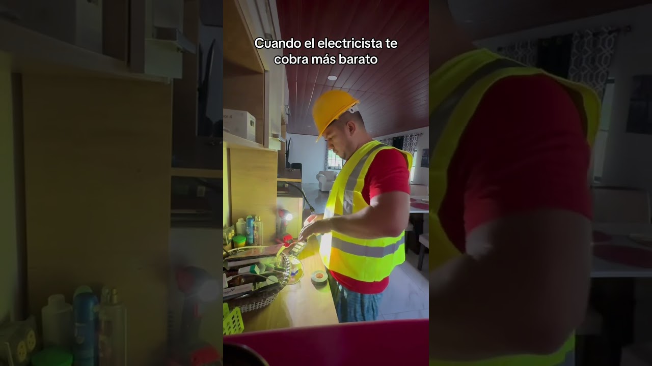 Cuando el electricista te cobra m&aacute;s barato