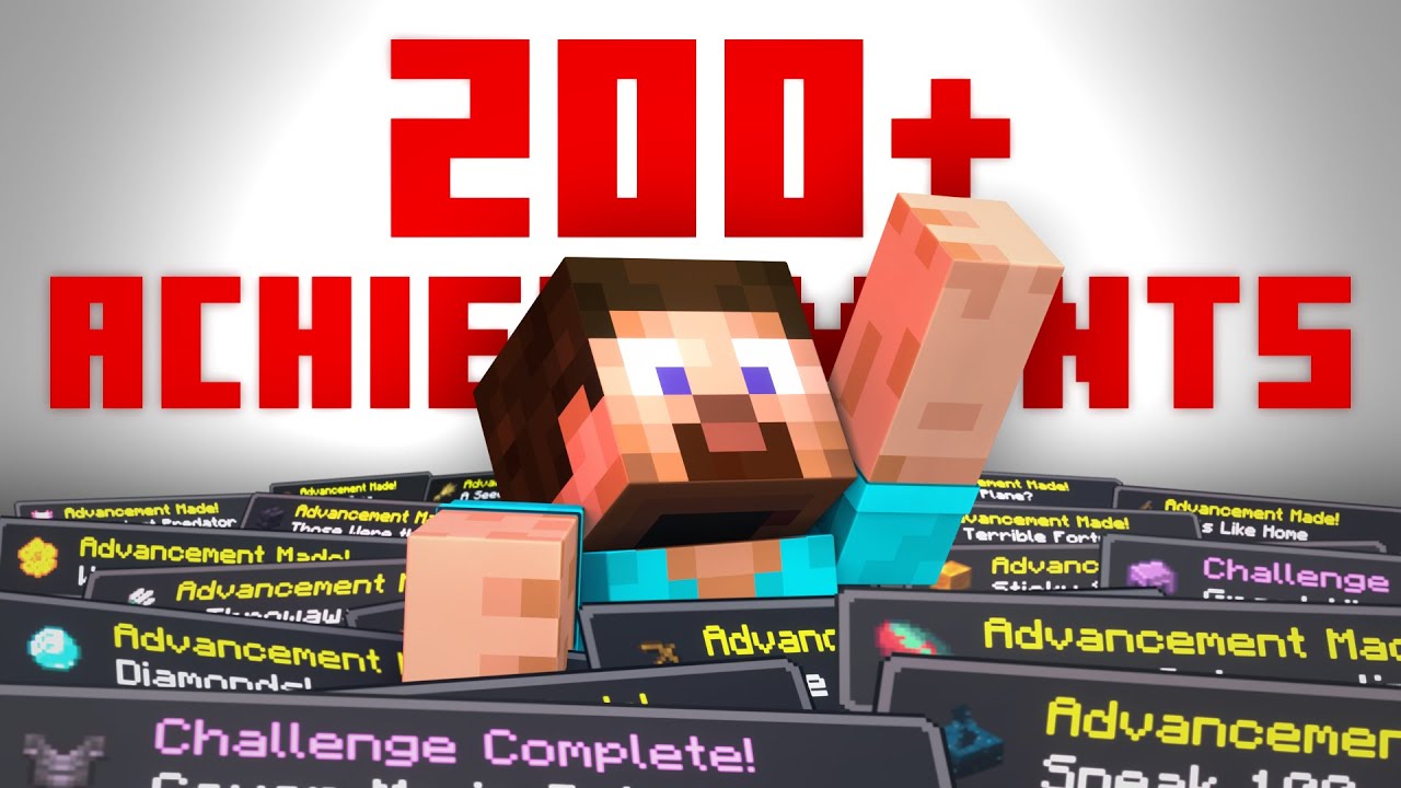 История КАЖДОГО достижения Minecraft