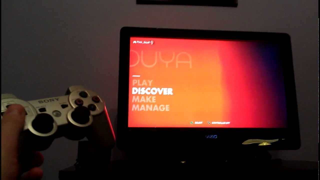 How to sync a ps3 controller with Ouya