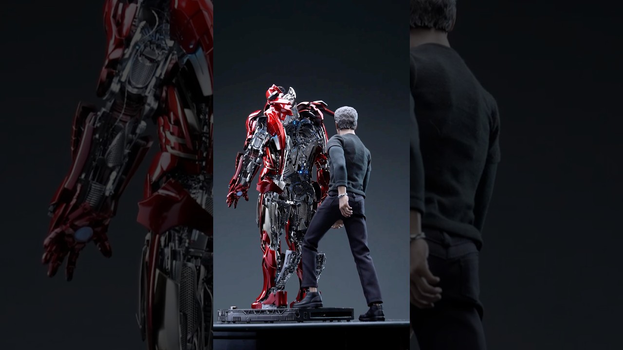Hot Toys: Iron Man Mark VII Suit up Version #tonystark #ironman #hottoys #asmr