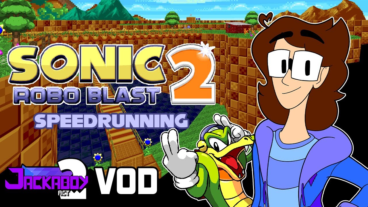 SRB2 Vector speedruns, we gettin GROOVY [2025-07-15 VOD]