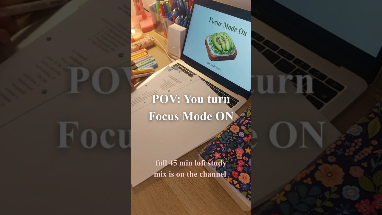 Focus Mode ON 🎧 | Lo-Fi  Beats (POV Study Vibes) 