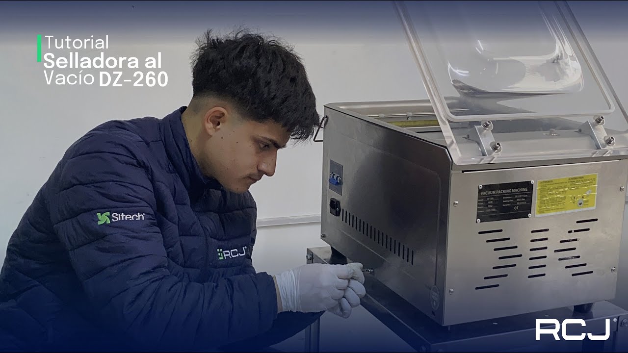 Video tutorial Selladora al vacío DZ-260