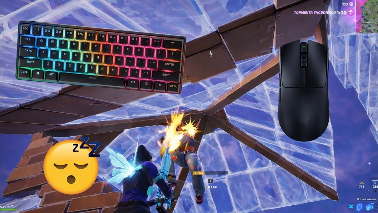 SteelSeries Apex Pro MINI ASMR 😴Fortnite Satisfying Keyboard
