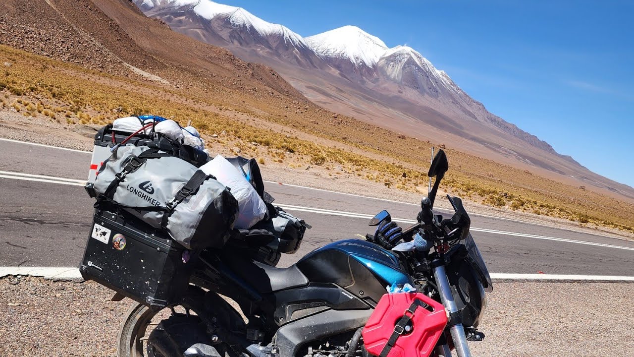 Chile 🇨🇱 Ollague a Calama Ruta# 21 | Día 46 Sudamerica en moto 2026
