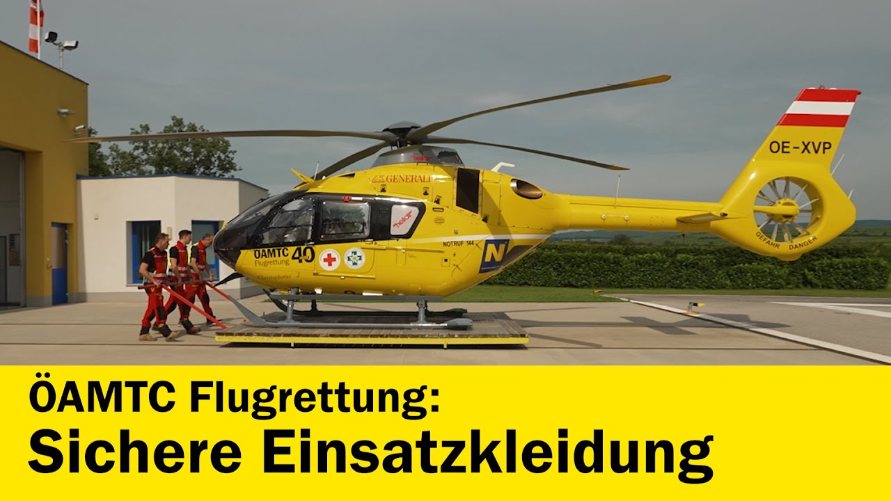 Christophorus Equipment - Funktion trifft auf Komfort beim Outfit | ÖAMTC Flugrettung