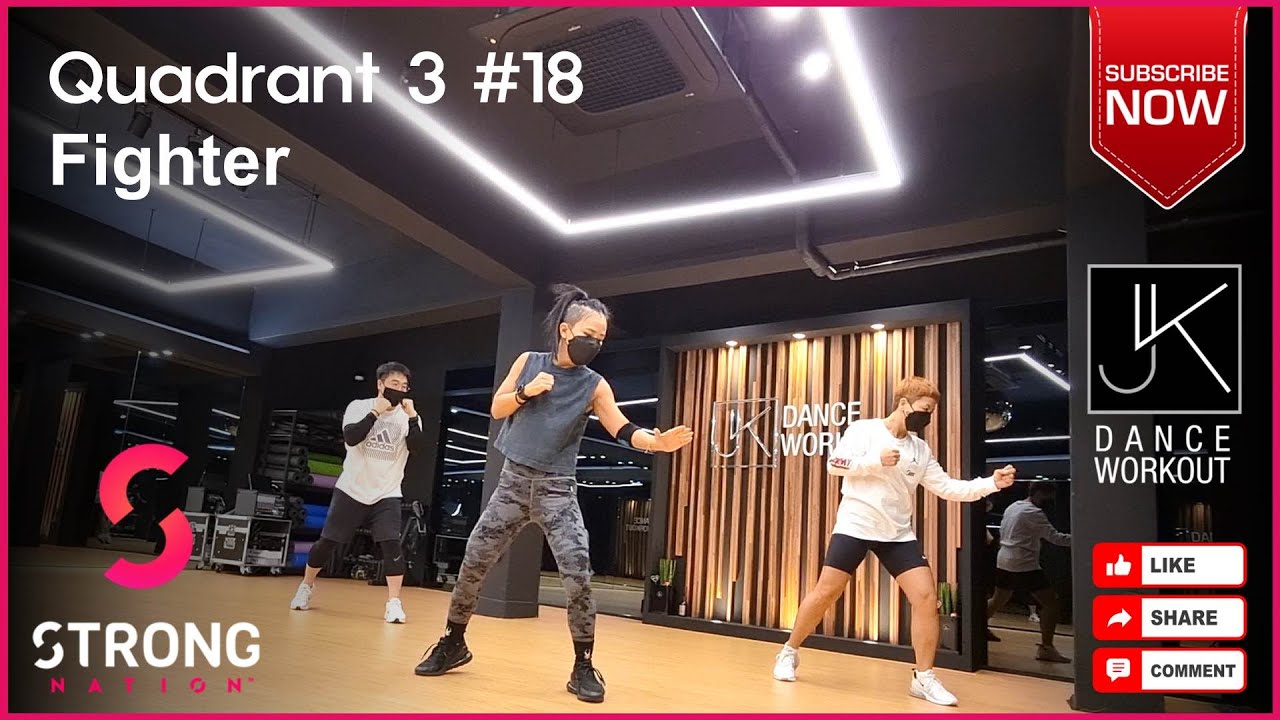 [J&K-Workout] Strong Nation / #18 Q3 - Fighter / HIIT / Dynamic Workout / Home Training