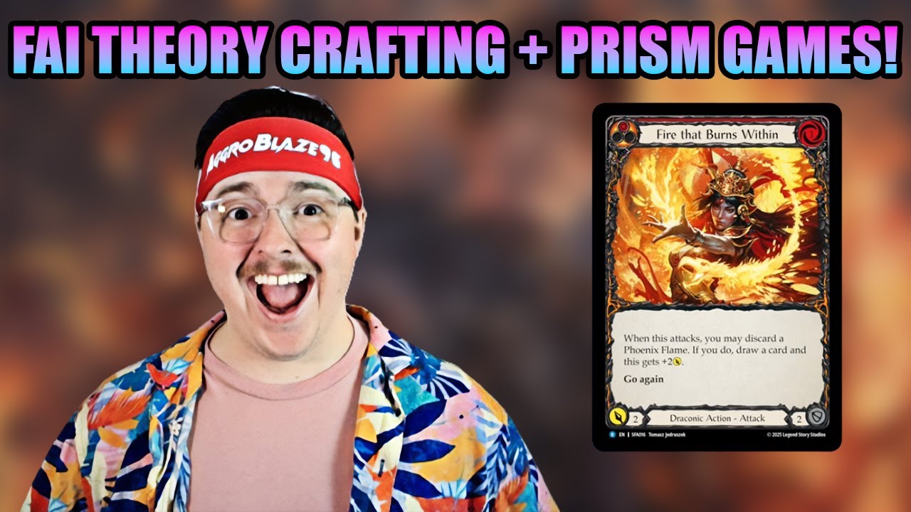 🔴Fai theory crafting + Prism games | Arc Raiders after | Flesh and Blood TCG | !codex !metafy