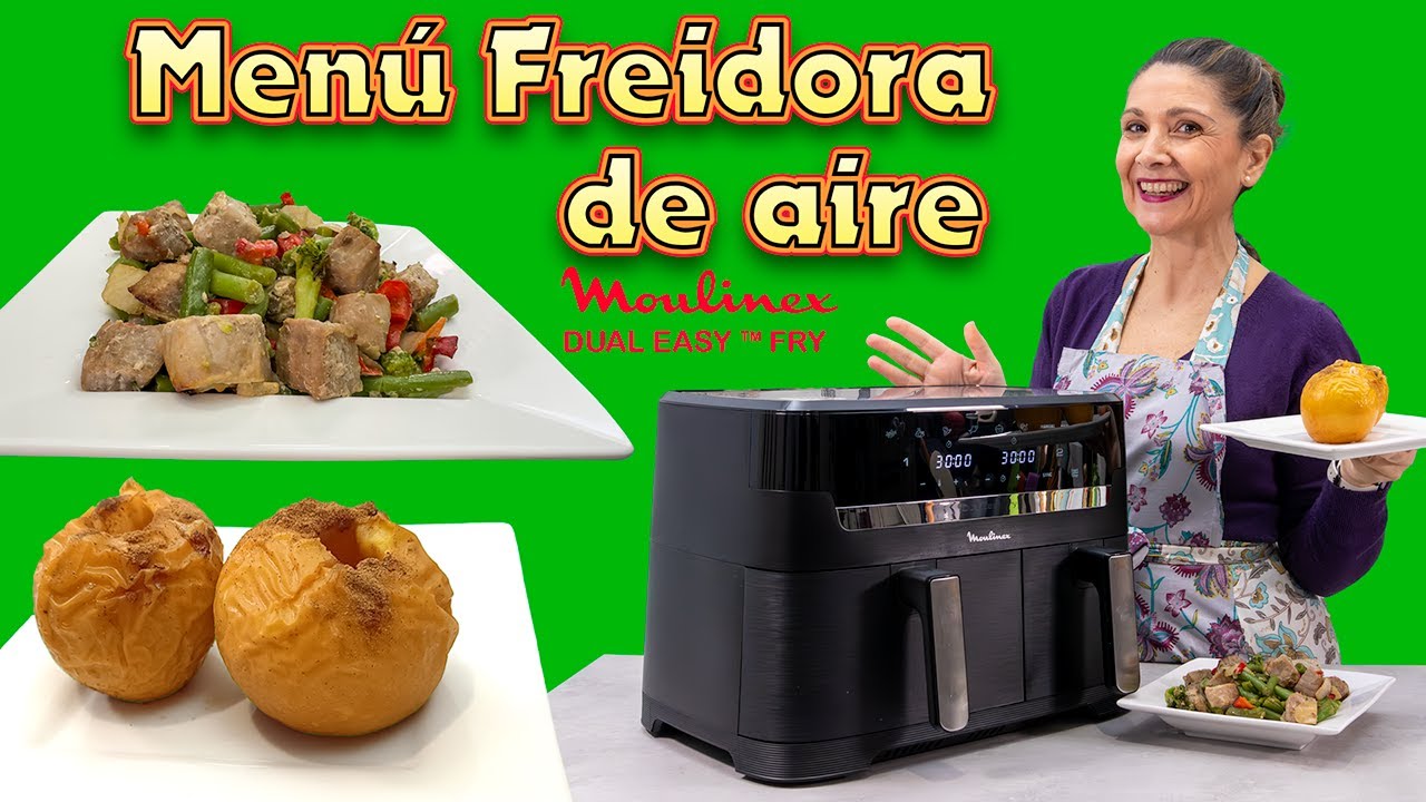 ¡La Cena Perfecta para Dos! ❤️ con Moulinex Dual Easy Fry