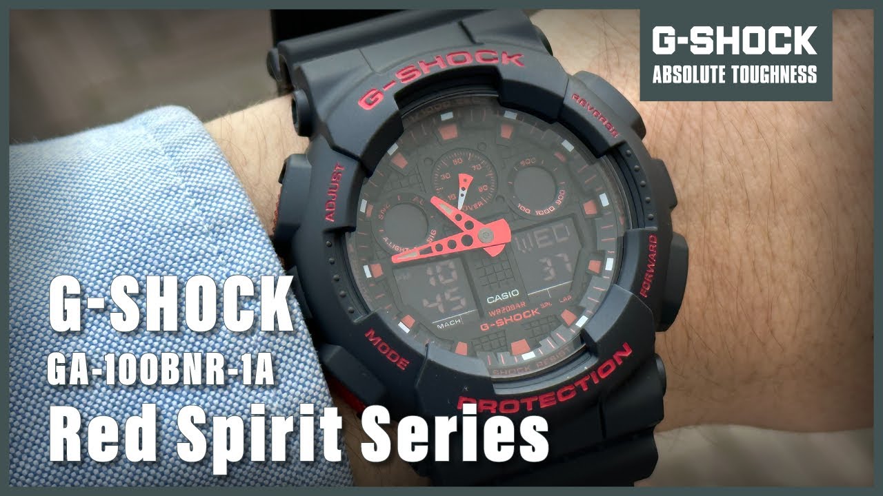 Unboxing The New G-Shock GA-100BNR-1A