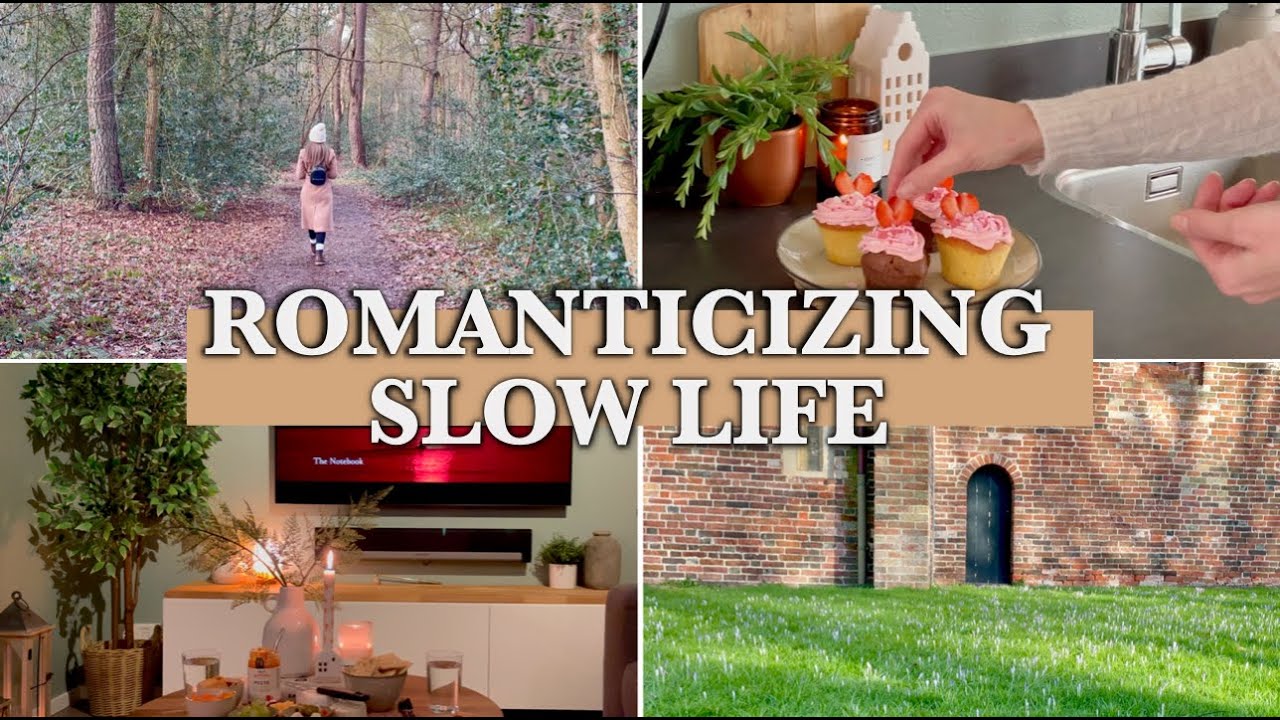 Cosy days in February❤️ Valentine’s Baking, Charming Village & Movie Date at home in the Countryside