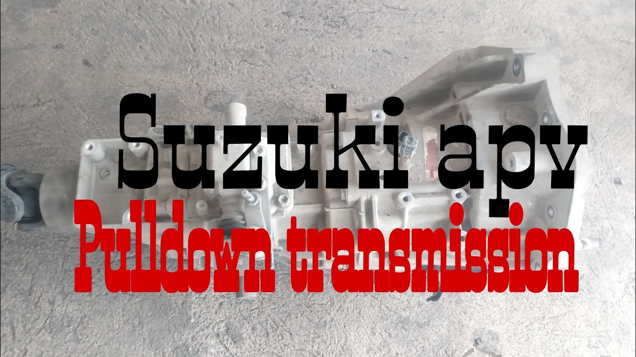 PULLDOWN TRANSMISSION SUZUKI APV SUNOG RELEASE BEARING AND CLUTCH LININGS