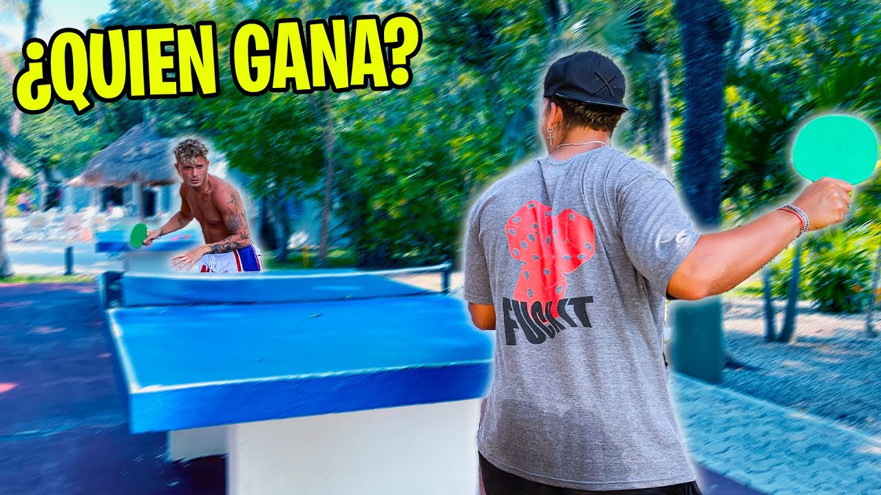 HACEMOS UN TORNEO DE PING PONG FT IAN LUCAS Y MATI SOSTE