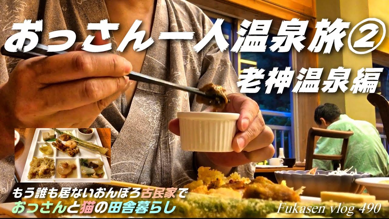 栃木日光から群馬老神温泉へおっさん一人旅②／格安の伊東園ホテル尾瀬老神山楽荘の宿リポート【フカセンvlog 第490話】