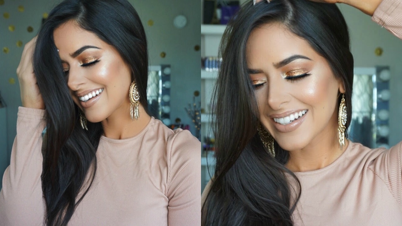 VALENTINES DAY | Bronze Goddess Makeup Tutorial | Yanira Giselle