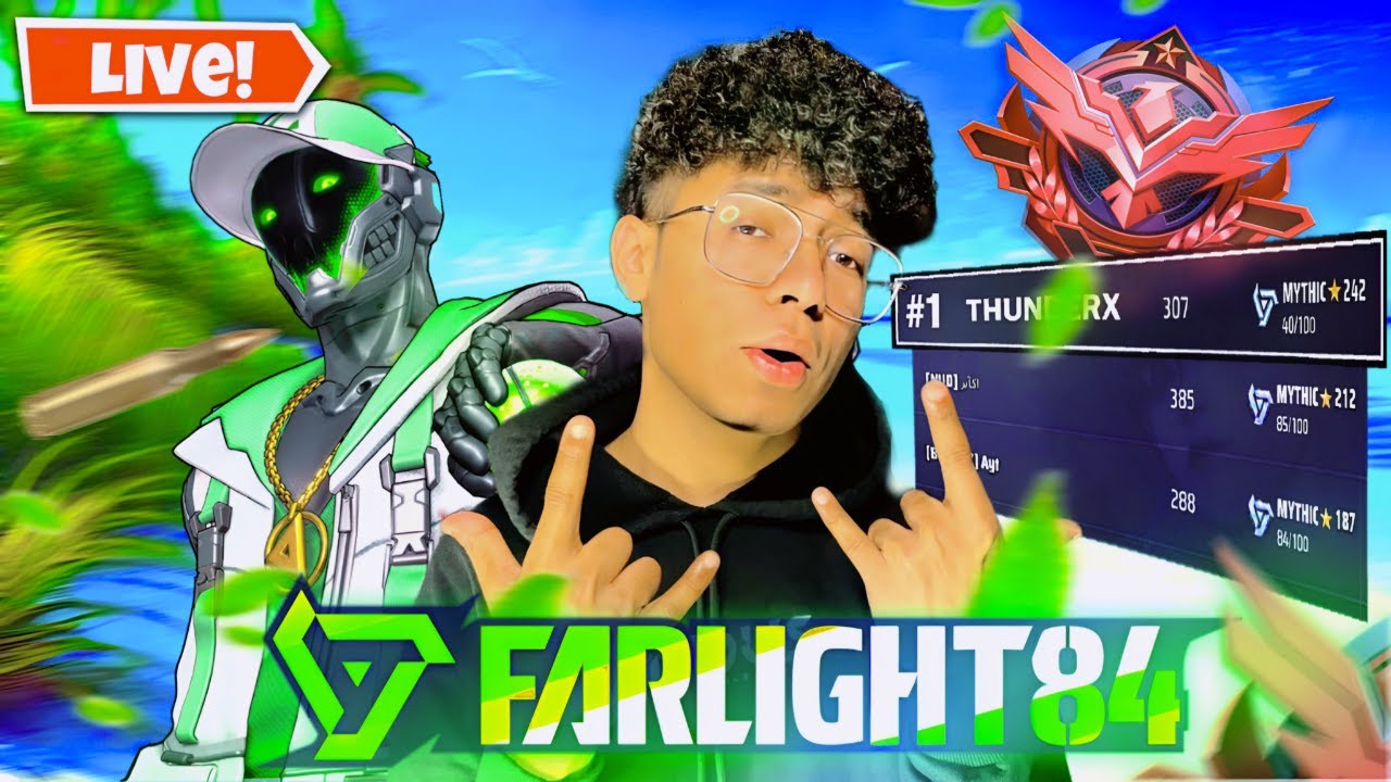 🔴 FARLIGHT 84 Live – Back Again to Dominate the Legends Lobby 🔥| Road to Mythic