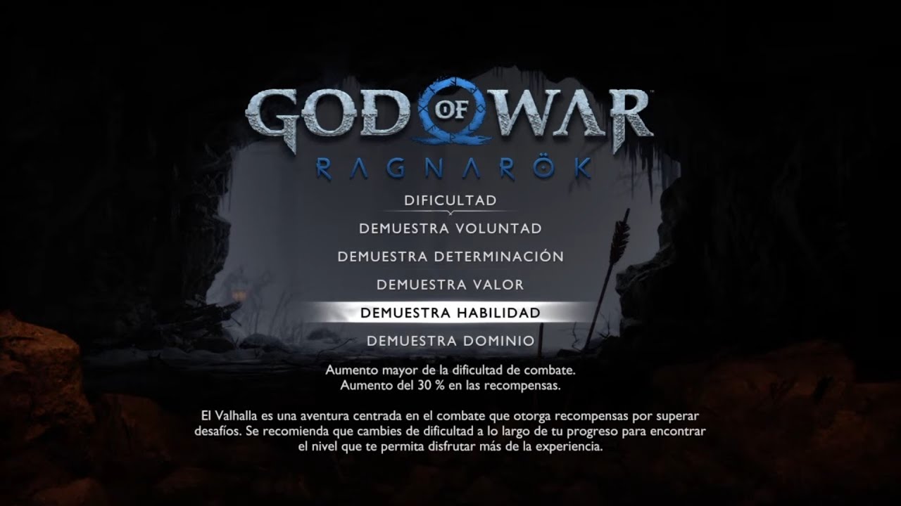 God of war VALHALLA modo brutalidad 07/03/2026