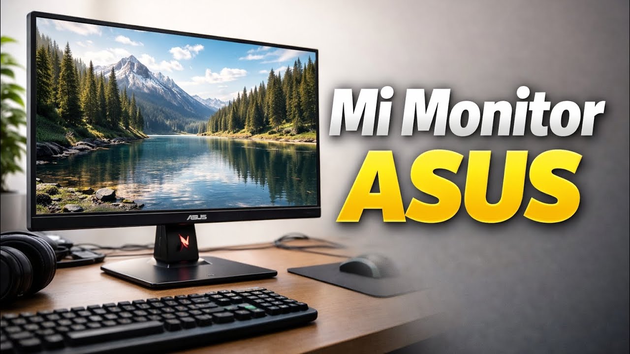 Mi nuevo monitor ASUS 🖥️ | ¿Vale la pena?