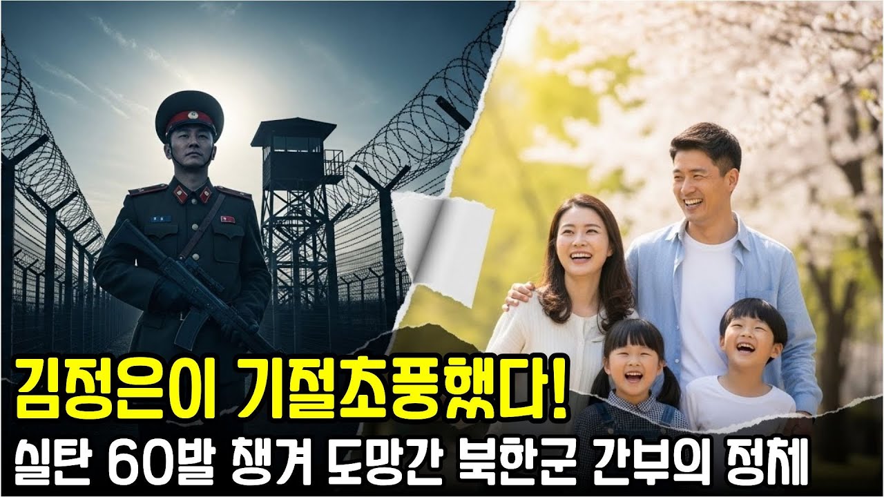 김정은이 기절초풍했다! 실탄 60발 챙겨 도망간 북한군 간부의 정체