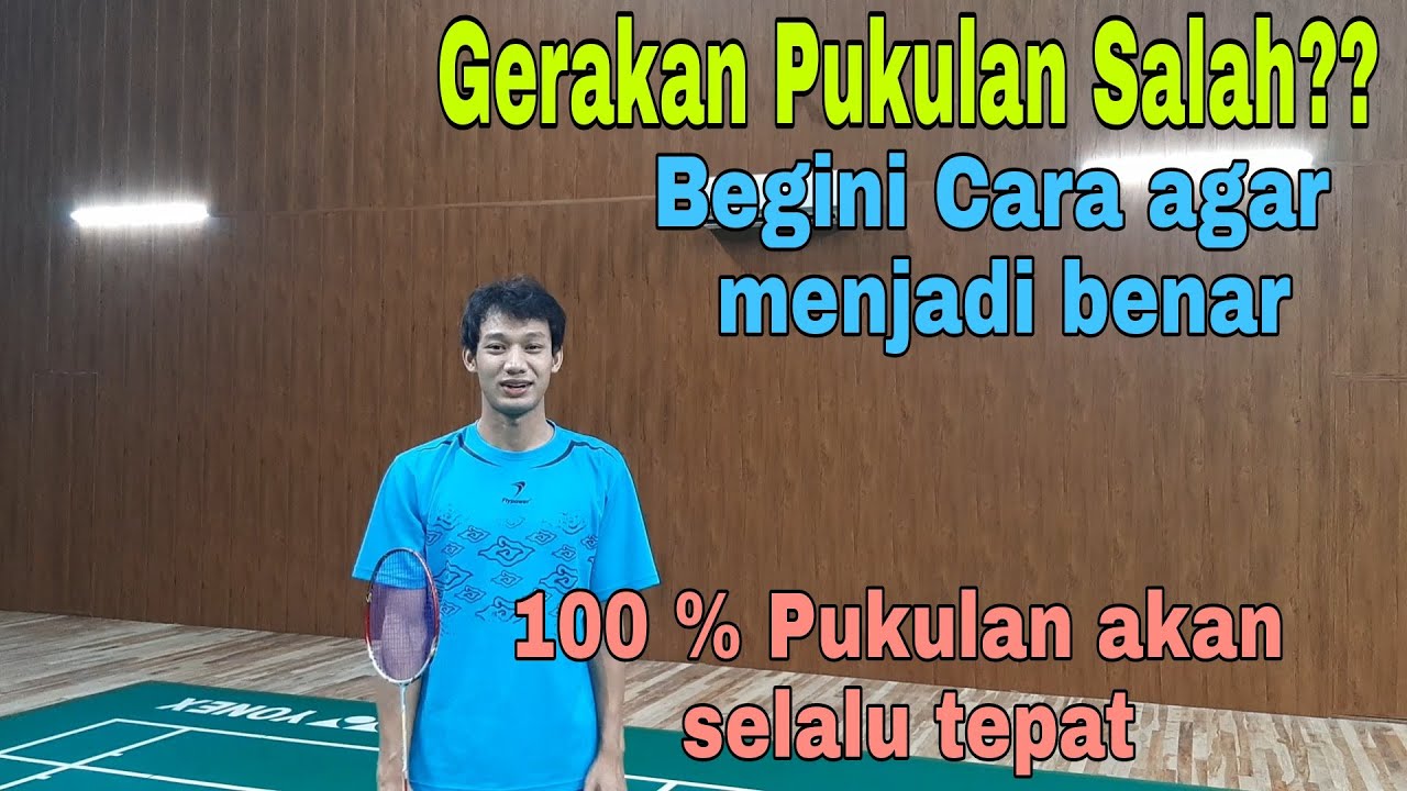 Cara Latihan Gerakan Pukulan & Timing yang Benar • Tubad Tutorial Badminton