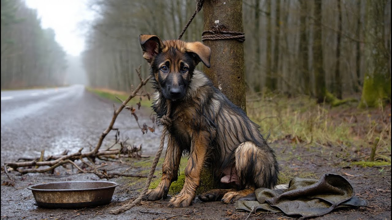 Er saß tagelang an diesem Baum. Niemand ahnte, welche unglaubliche Kraft in ihm steckte.