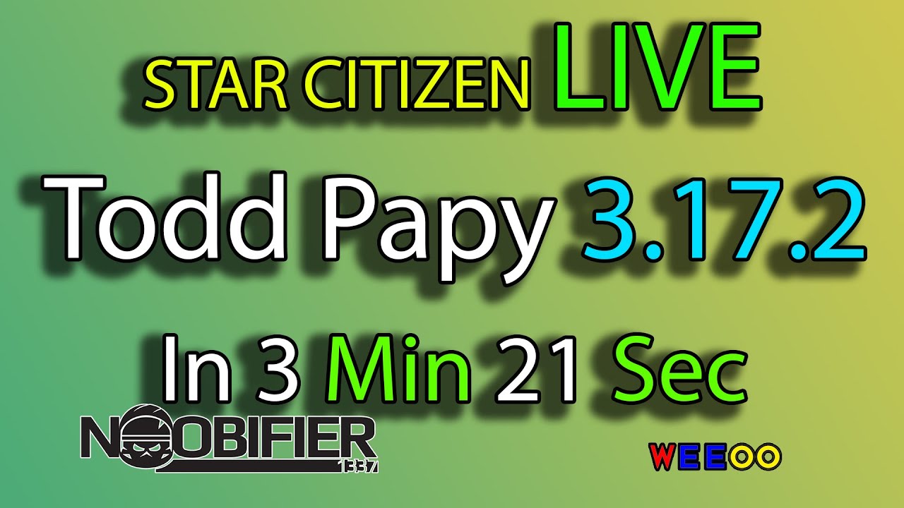 Todd Papy Live 3.17.2 in 3min 21sec