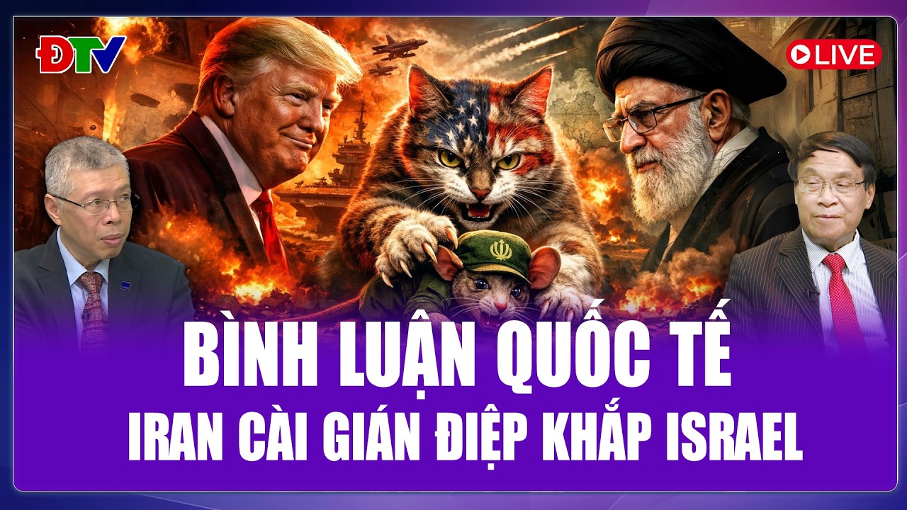 🔴[Trực tiếp] B&igrave;nh luận Quốc tế 15/4 - Mỹ &ldquo;sốt ruột&rdquo; đ&ograve;i t&aacute;i ngộ Iran, cần n&oacute;i chuyện &ldquo;s&ograve;ng phẳng&rdquo;