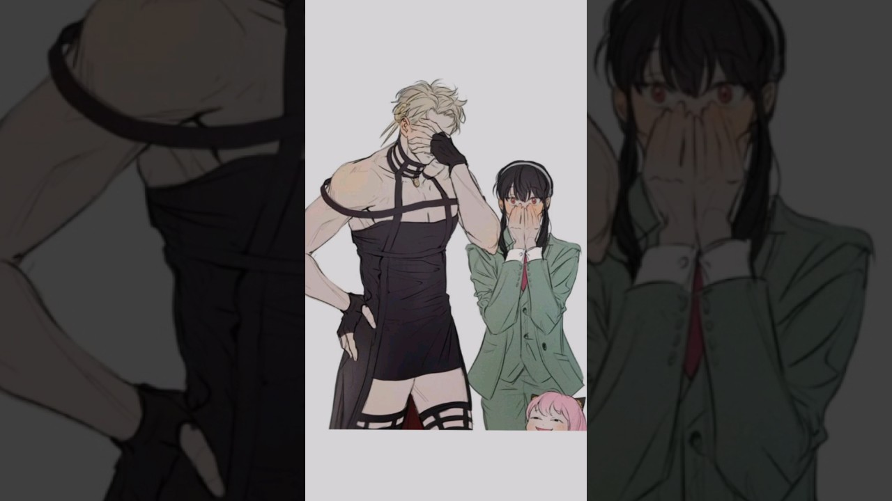 Fanart VS Cosplay 😏✨ #spyxfamily #anime