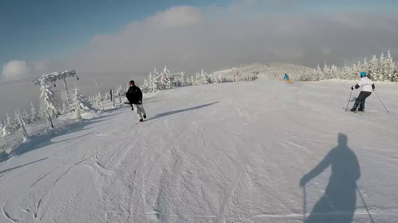 Szczyrk Mountain Resort- Zjazd trasą nr 2 + 7