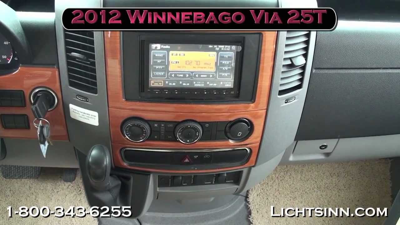 Lichtsinn.com - New 2012 Winnebago Via 25T Motor Home Class A - Diesel