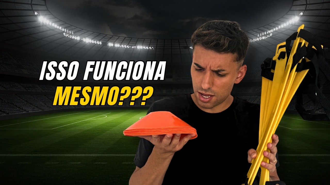 Testei ITENS DE TREINO pra evoluir no futebol.. Será que Funciona???