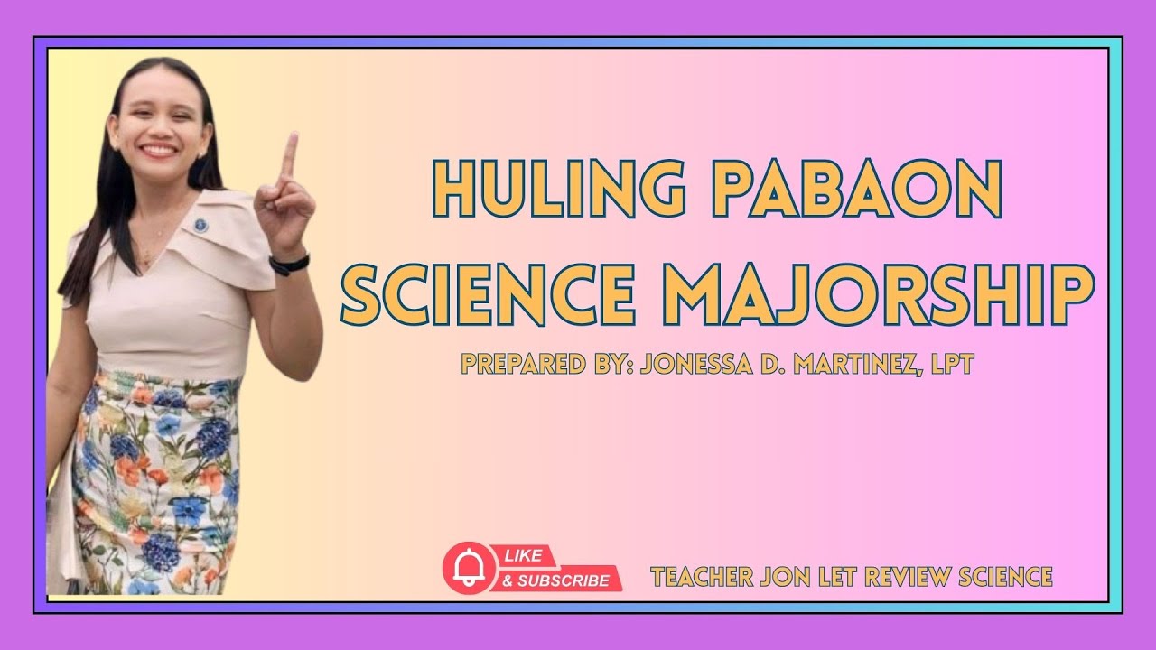 HULING PABAON SCIENCE MAJORSHIP