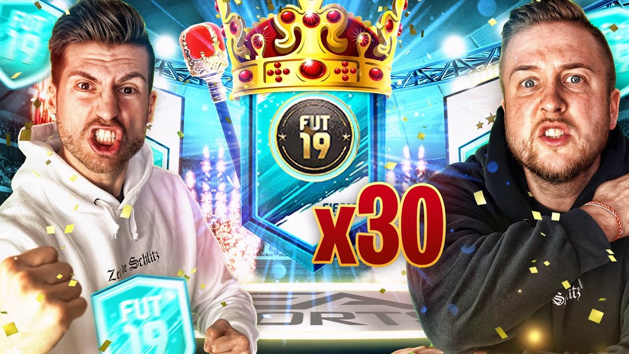 PACK BATTLE endet im STREIT ... 30x 100/125k Sets !! FIFA 19 Timo VS Simon 🔥