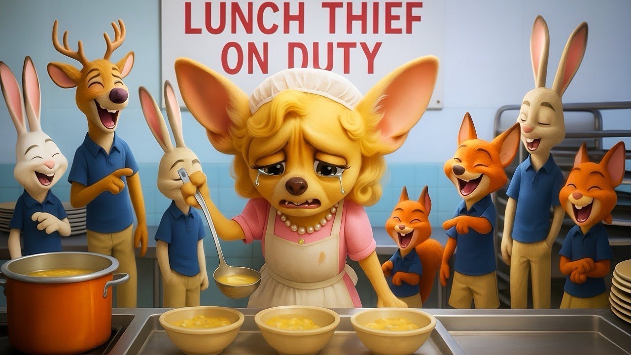 Greedy Girl Steals the Principal’s Lunch… Instantly Regrets It!
