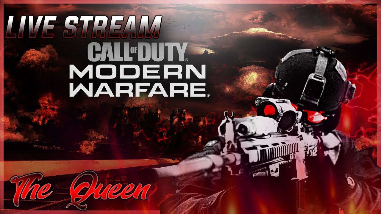 MODERN WARFARE V1.05 LIVE STREAM !MAX RANK & LEGENDARY GUNS!