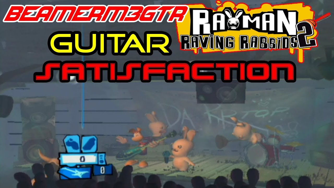 Rayman Raving Rabbids 2 - Satisfaction [Guitar]