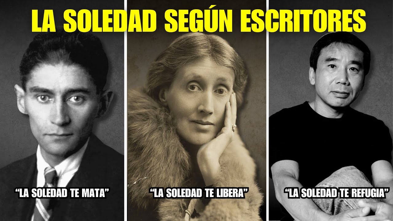 La SOLEDAD según ESCRITORES. ¿Es buena o mala 🤔? (Woolf, Murakami, Kafka y más)