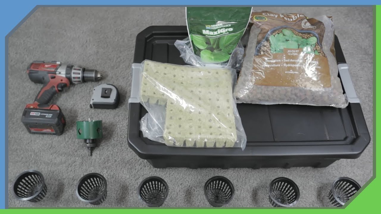 How To Build A (DWC) Deep Water Culture Hydroponic Setup ( Easy and Cheap )