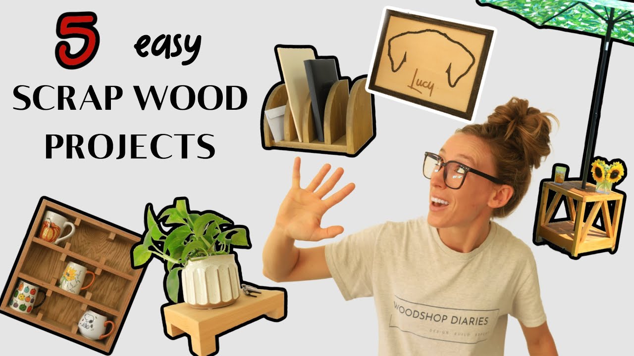 5 Easy Projects You Can Make with Scrap Wood | Scrap Wood Summer 2025