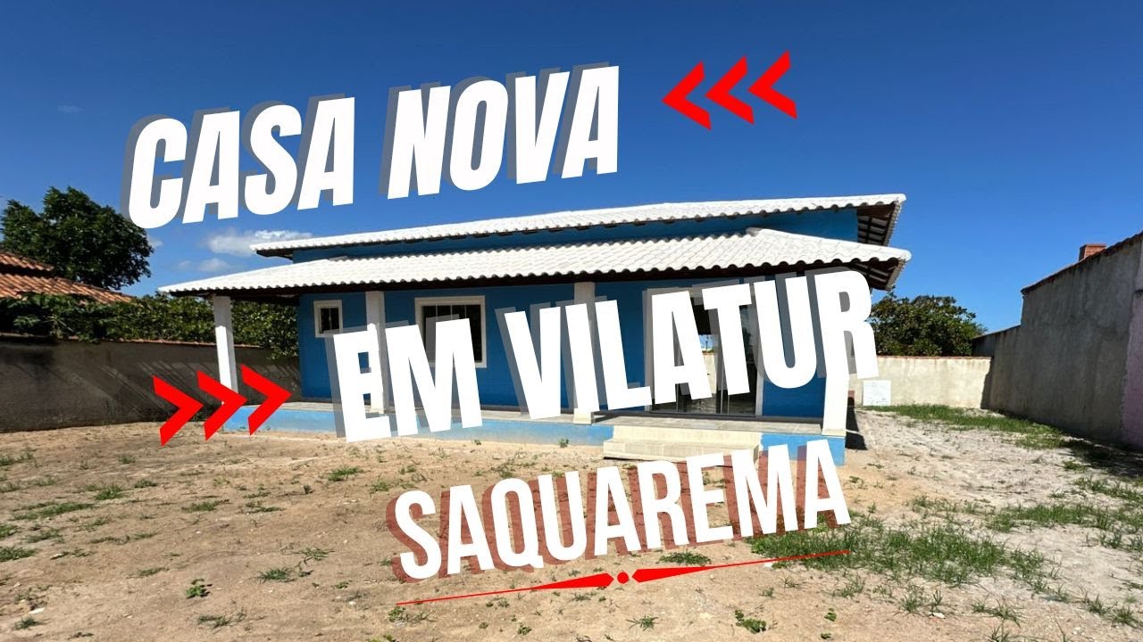 CASA NOVA - 2 SUÍTES - PRAIA DE VILATUR | SAQUAREMA RJ