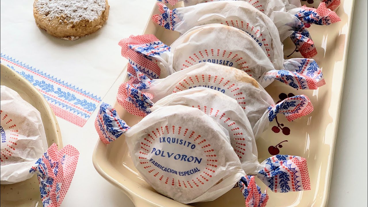 POLVORONES DE ALMENDRA RECETA TRADICIONAL [recetas de Navidad]