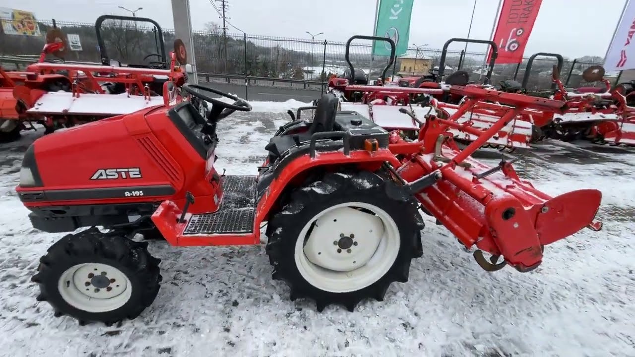 Відео огляд на японський міні трактор Kubota A-195 | Totus Traktor