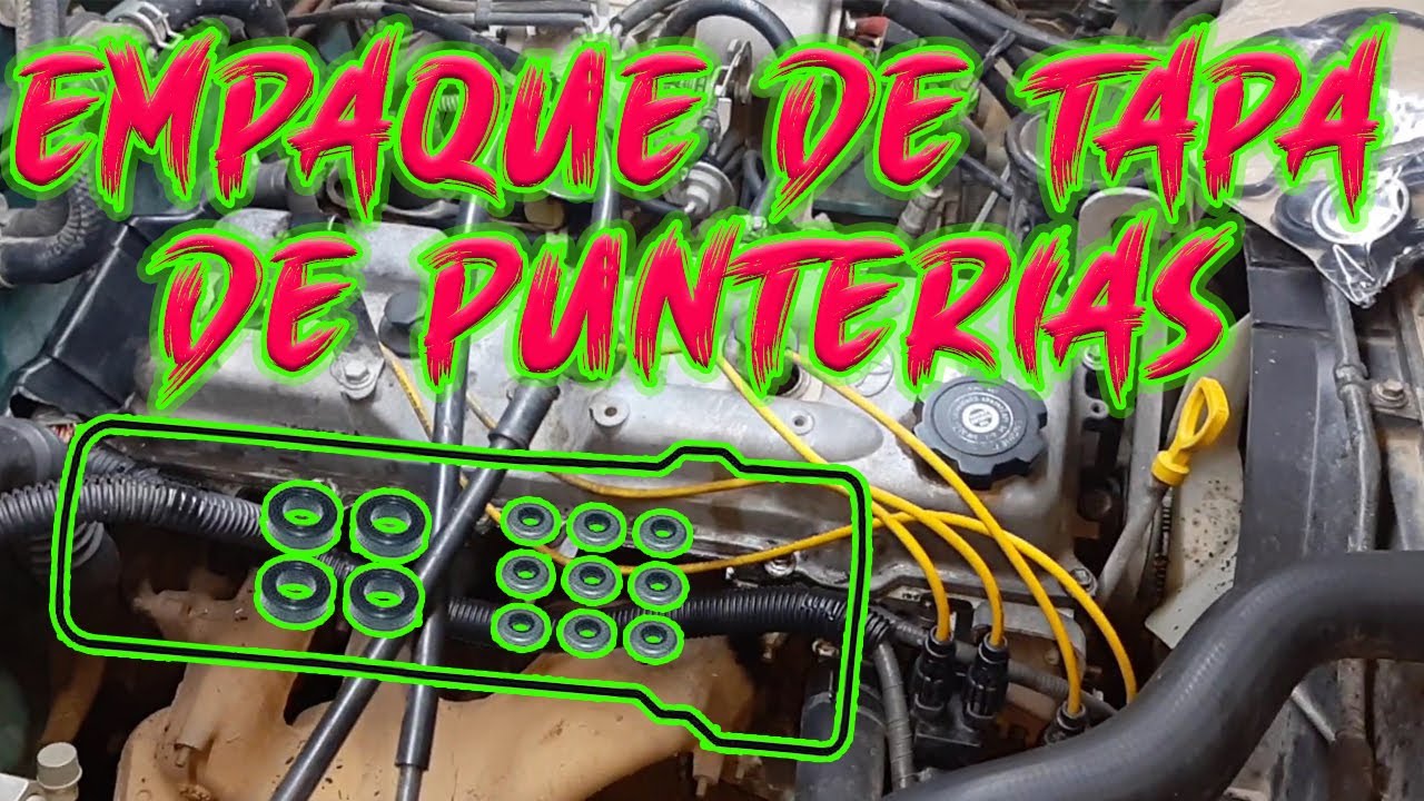 Empaque de tapa de punterias tacoma 98 | fuga de aceite motor | lalos garage | mi carro tira aceite