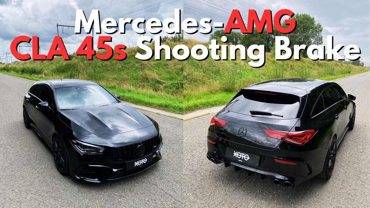 Mercedes-AMG CLA 45s Shooting Brake 2021 - Review POV - 4K