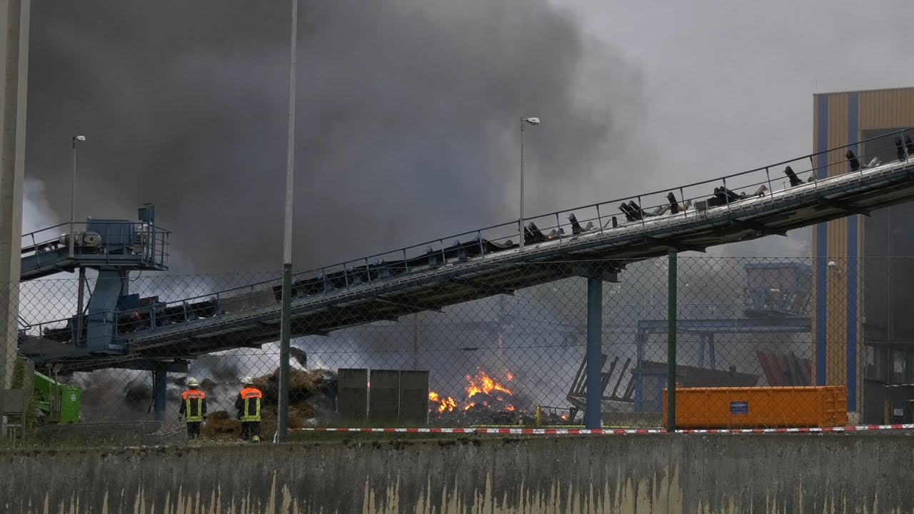 Ochsenfurt: Großbrand bei der Firma Südzucker