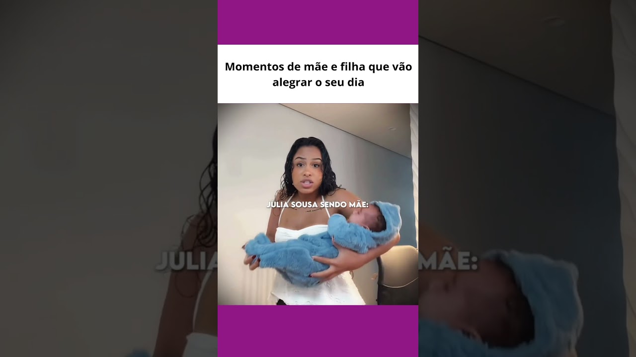 Momentos de m&atilde;e e filha que v&atilde;o alegrar o seu dia